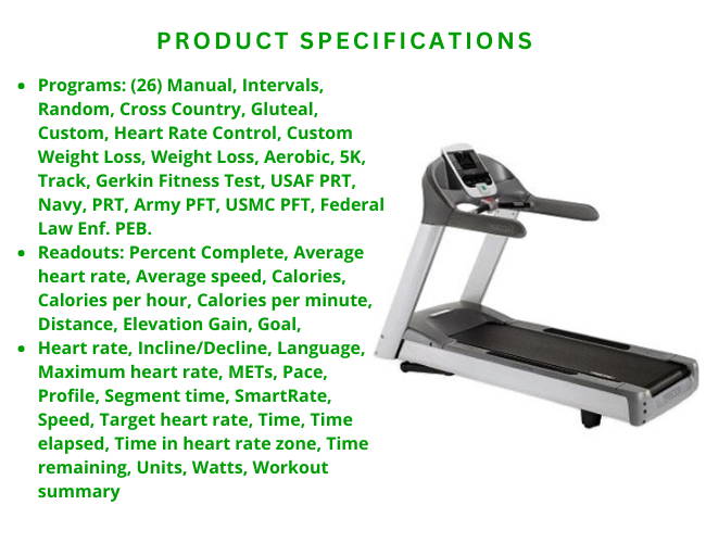 Precor 956i Experience Treadmill